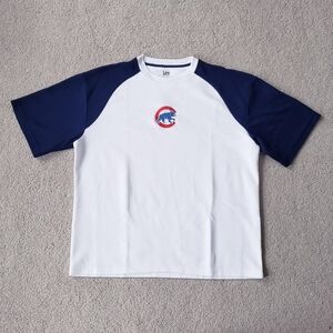 LEE SPORT Extra Large White Cubs Shirt